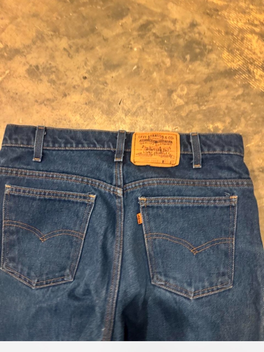 VTG 1987 Levi's Orange Tab 515 Bootcut Jeans Made in USA
